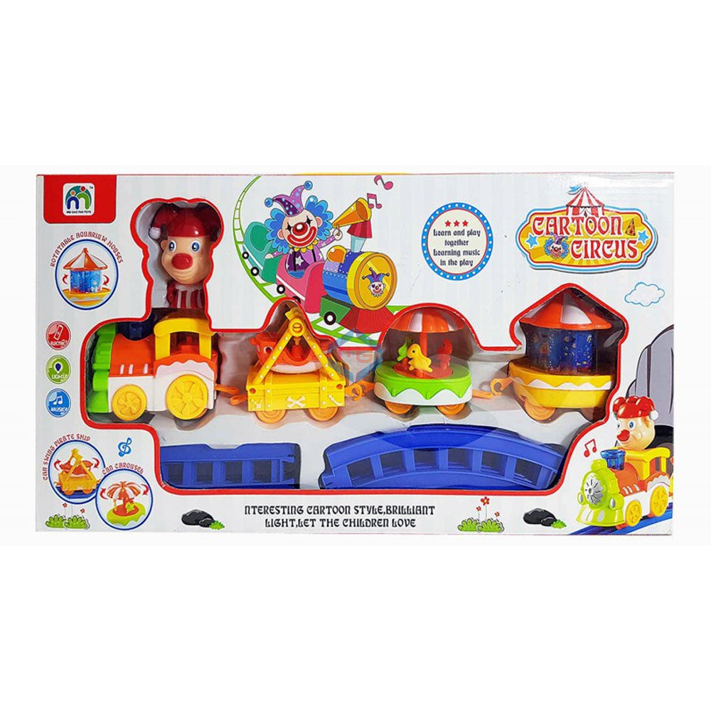 Happy Circus Electric Track Train - 9789-11 - Madina Gift