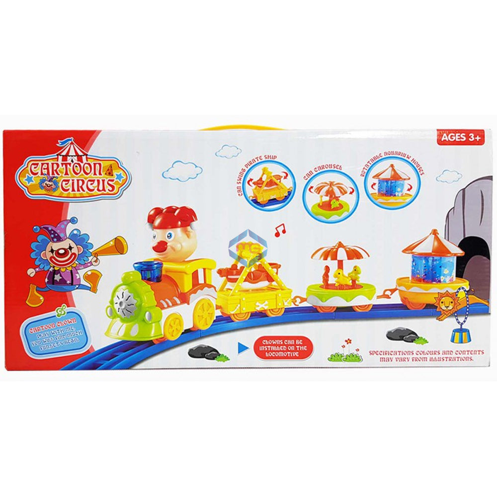 Happy Circus Electric Track Train - 9789-11 - Madina Gift