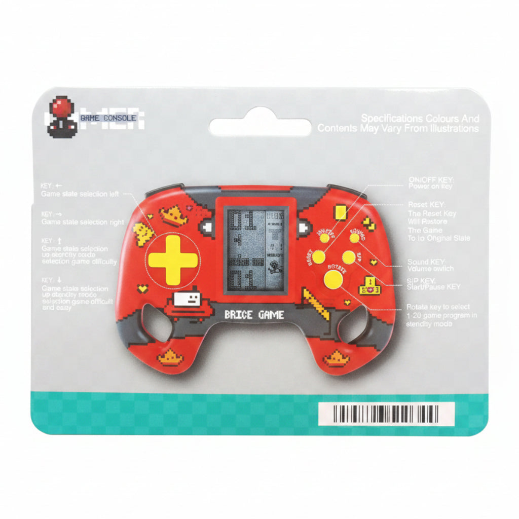 Classic Handheld Brick Game Console 158A-52 with 23 Built-in Modes Retro Arcade Toy Online in Pakistan Madina Gift