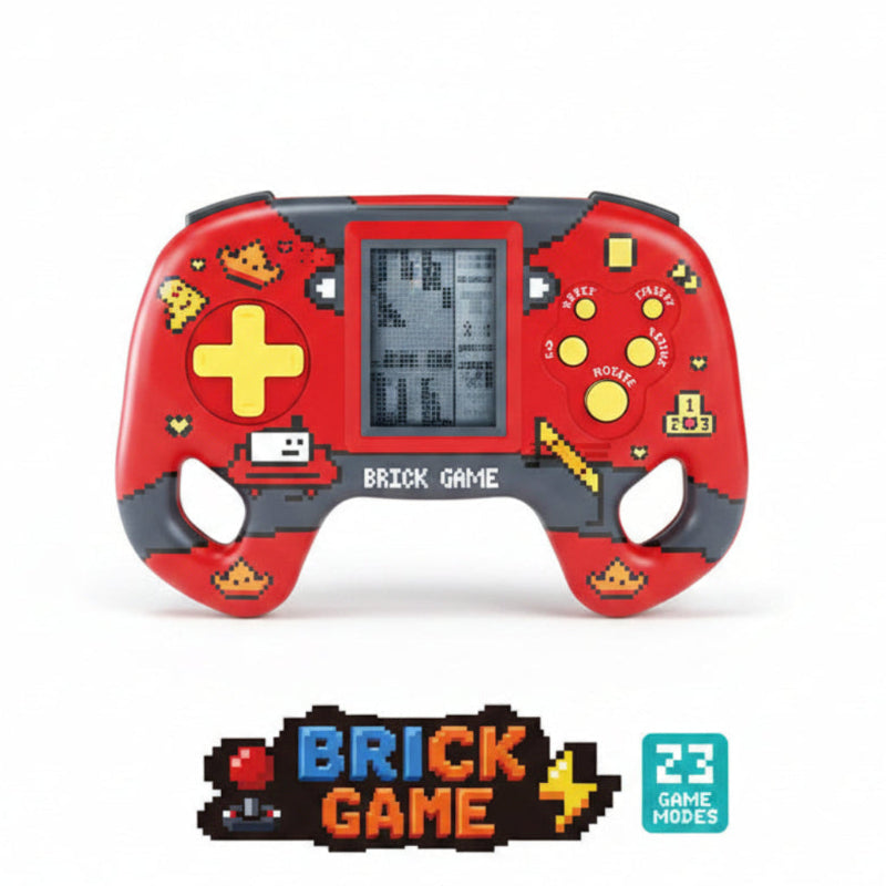 Classic Handheld Brick Game Console 158A-52 with 23 Built-in Modes Retro Arcade Toy Online in Pakistan Madina Gift
