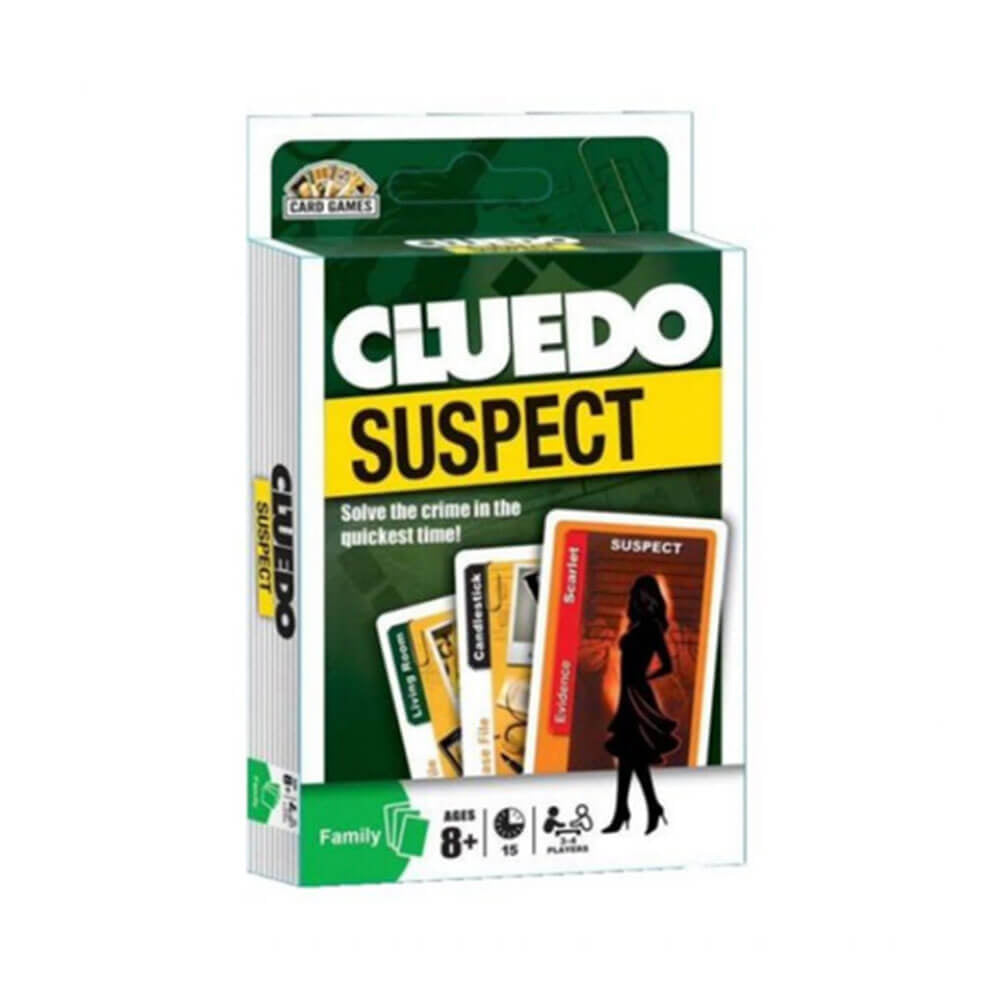 Cluedo Suspect Family Card Game 0118G Madina Gift