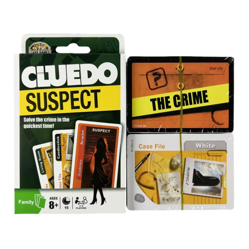 Cluedo Suspect Family Card Game 0118G Madina Gift