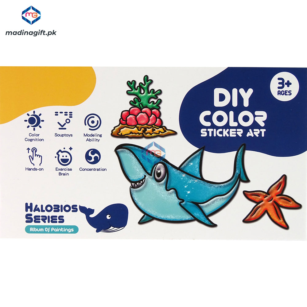 Furniture Window Stickers Sea Animals Turtle DIY 8 Colors Glitter - LD6013 - Madina Gift