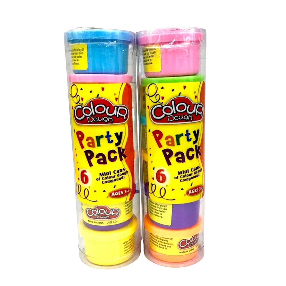 6609 Color Dough Modeling Clay Party Pack of 6 - Madina Gift - www.madinagift.pk