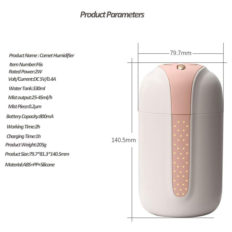 Comet Ultrasonic Humidifier & Aroma Diffuser Online in Karachi Pakistan Madina Gift