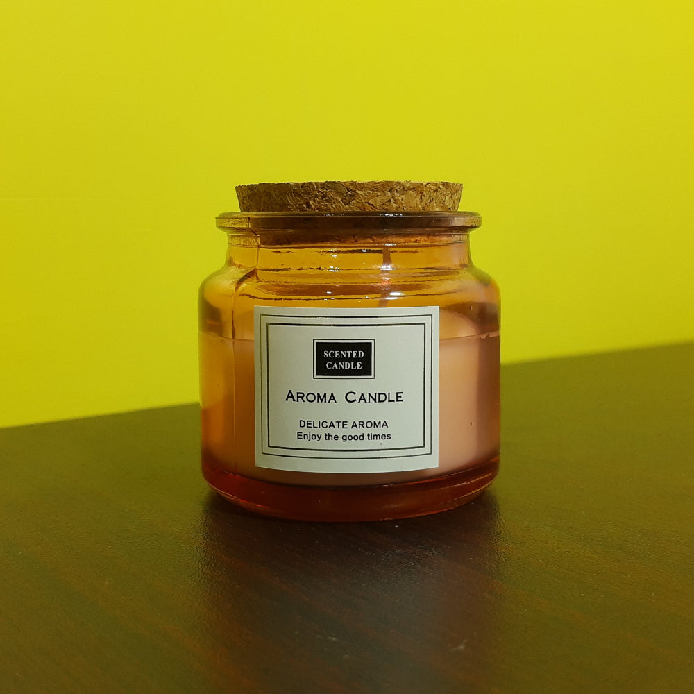 Cork Lid Scented Candles Home Fragrance Online in Karachi Pakistan Madina Gift