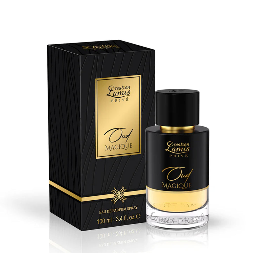 Oud Magique 100 ML Unisex Perfume By Creation Lamis Privé Edition Madina Gift