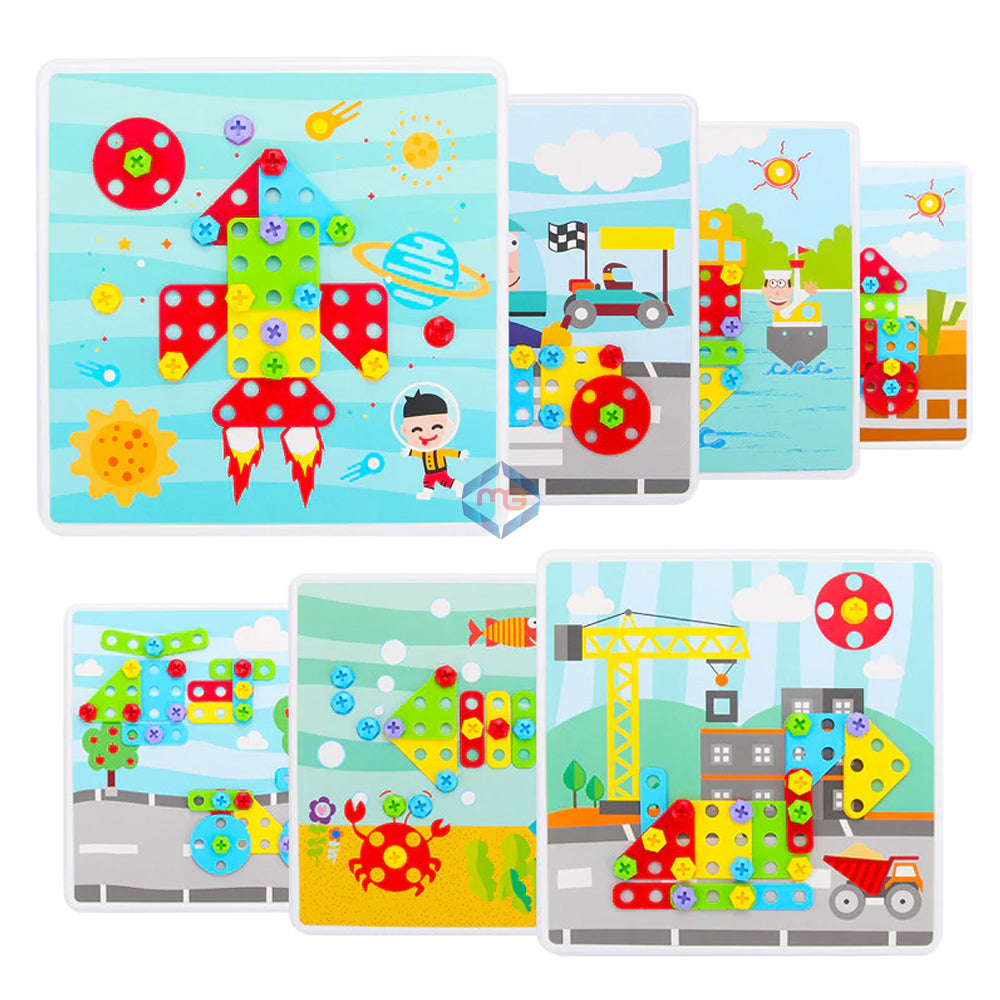 Creative Discovery Screw Driver Puzzle Set - M7F
