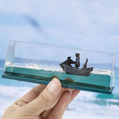 Cruise Ship Fluid Drift - Creative Burr-Free Never Sinking Ship