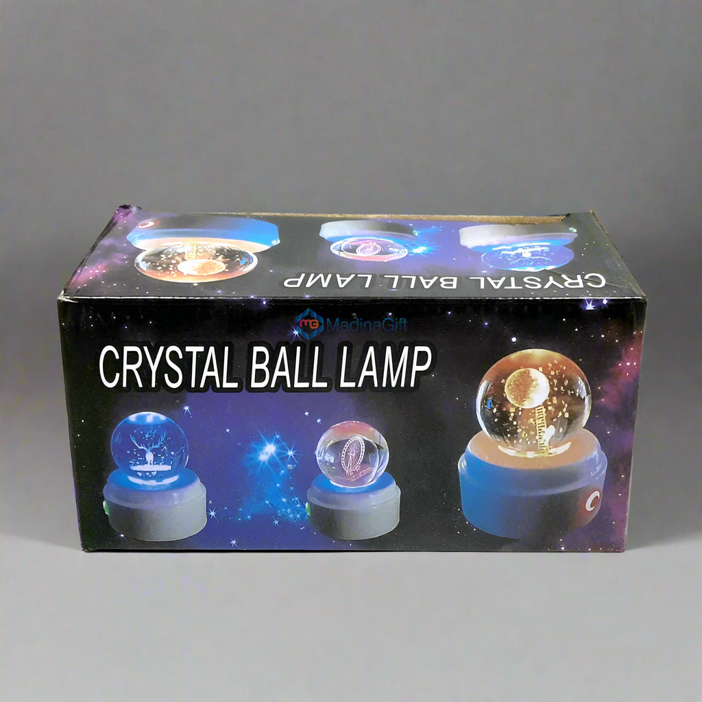 Crystal Ball Lamp Fancy Moveable Space Nightmare Lamp Madina Gift