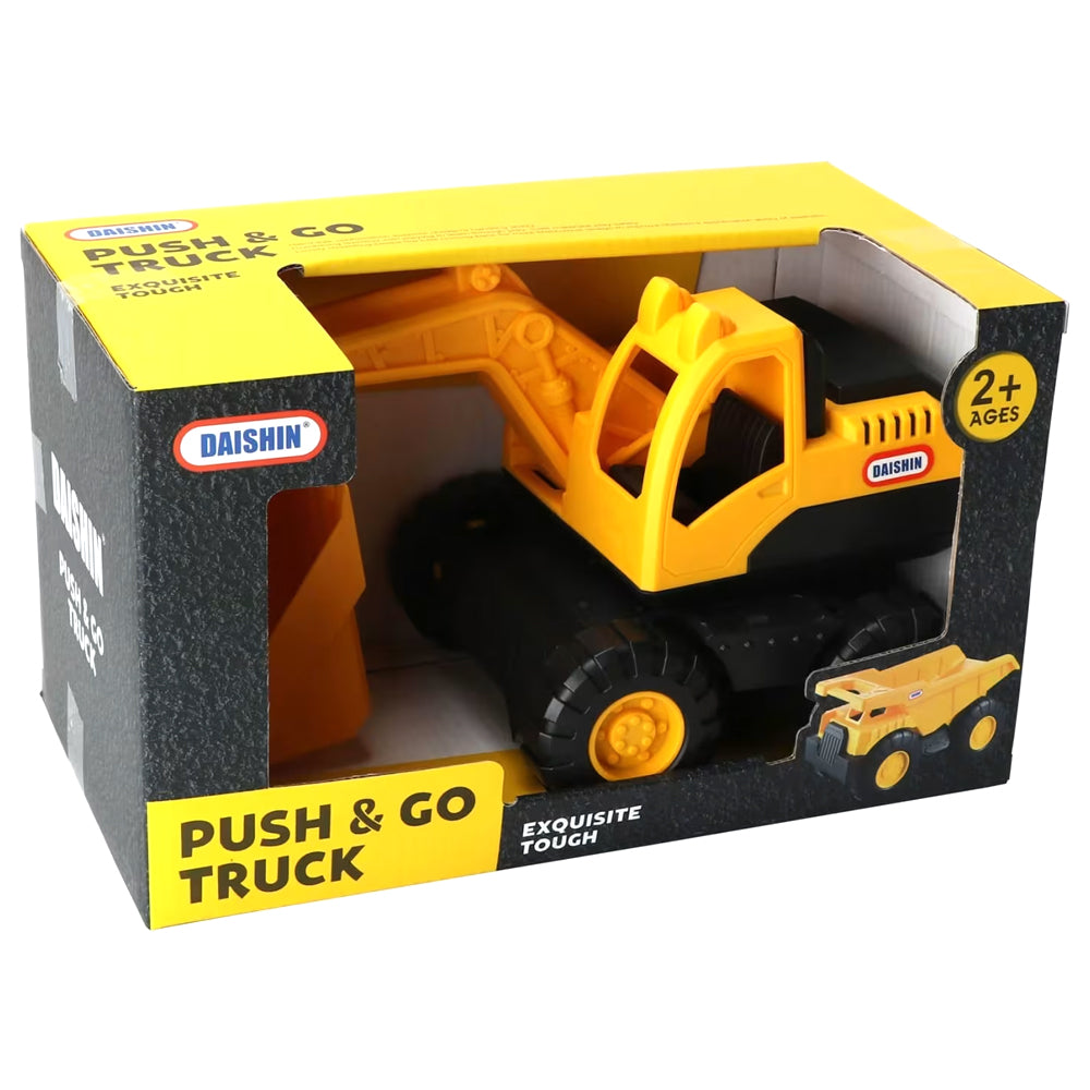Daishin Push & Go Excavator Truck DX-88740D Exquisite Tough Madina Gift