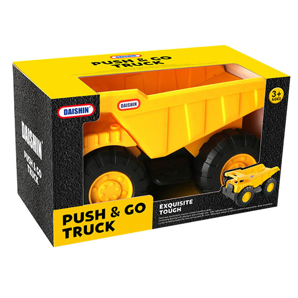 Daishin Push & Go Dump Truck DX88740F Exquisite Tough Madina Gift