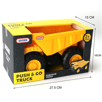 Daishin Push & Go Dump Truck DX88740F Exquisite Tough Madina Gift