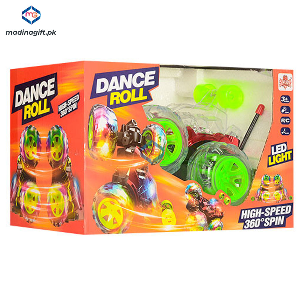 Dance Roll 360 Rotation Stunt Car - 898 - Madina Gift