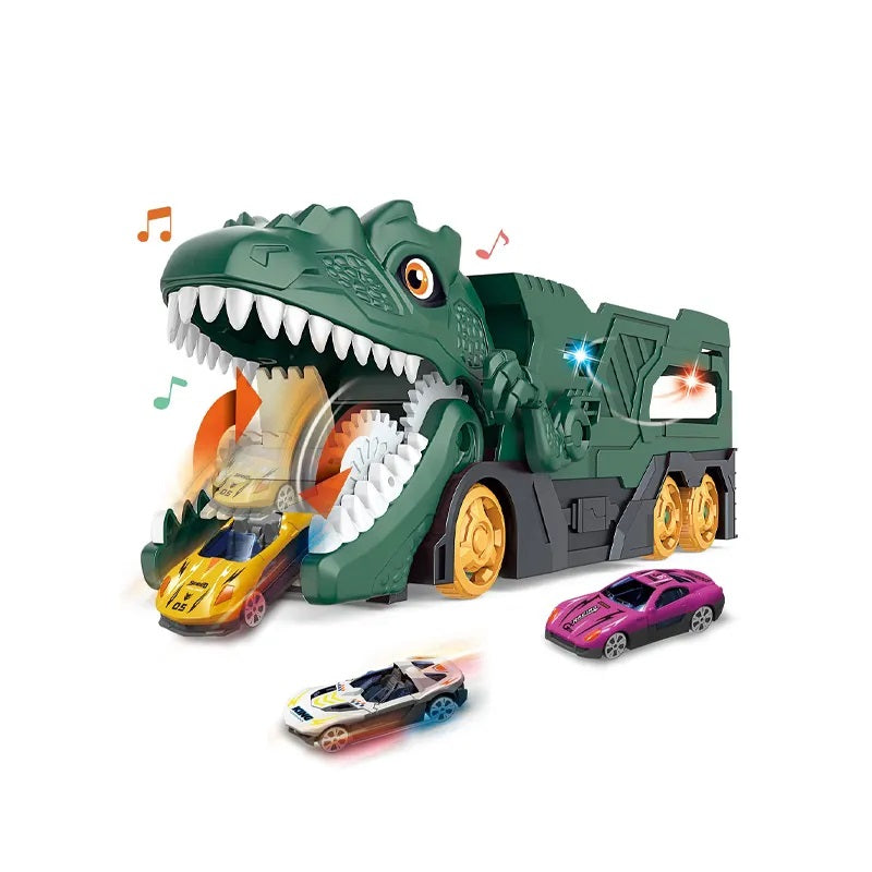 Dino Parking Lot TRex Transport Truck Playset 660-S113 Online in Karachi Pakistan Madina Gift