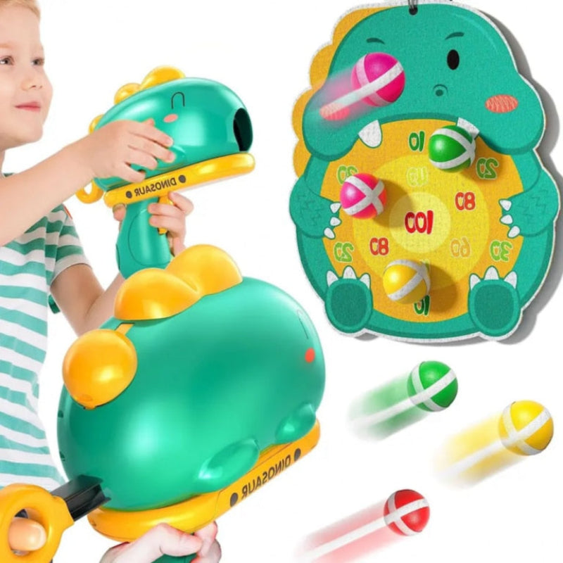 Dinosaur Sticky Ball Gun Target Game For Kids Online in Karachi Pakistan Madina Gift