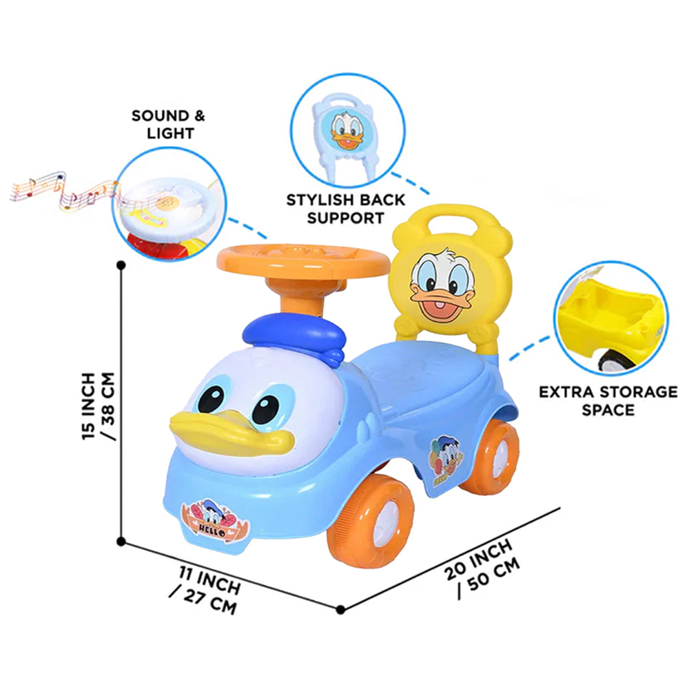 Disneyland Donald Duck Ride On Mini Push Car For Kids Madina Gift