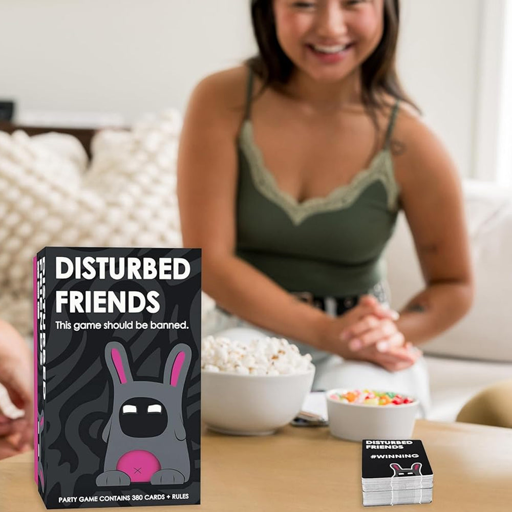 DISTURBED FRIENDS - The Wildly Inappropriate Adult Party Game - This Game Should Be Banned!