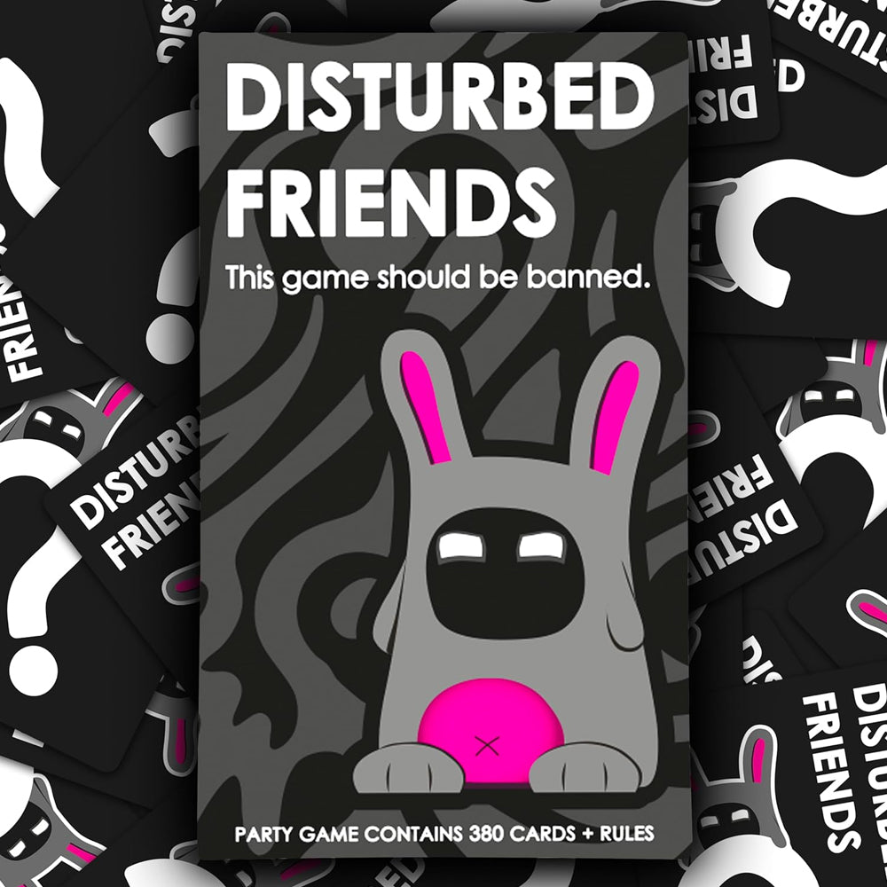 DISTURBED FRIENDS - The Wildly Inappropriate Adult Party Game - This Game Should Be Banned!