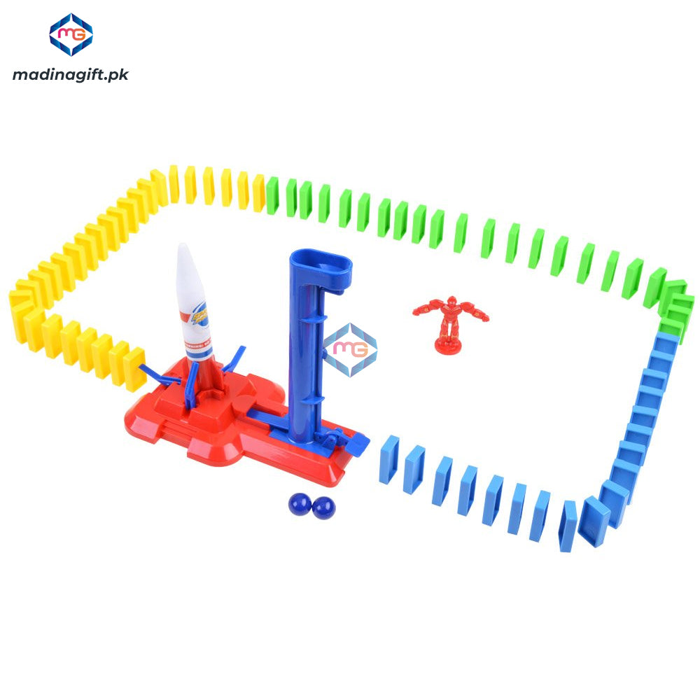 Domino Air-Land Space Rocket Educational Play Set - 2016A - Madina Gift