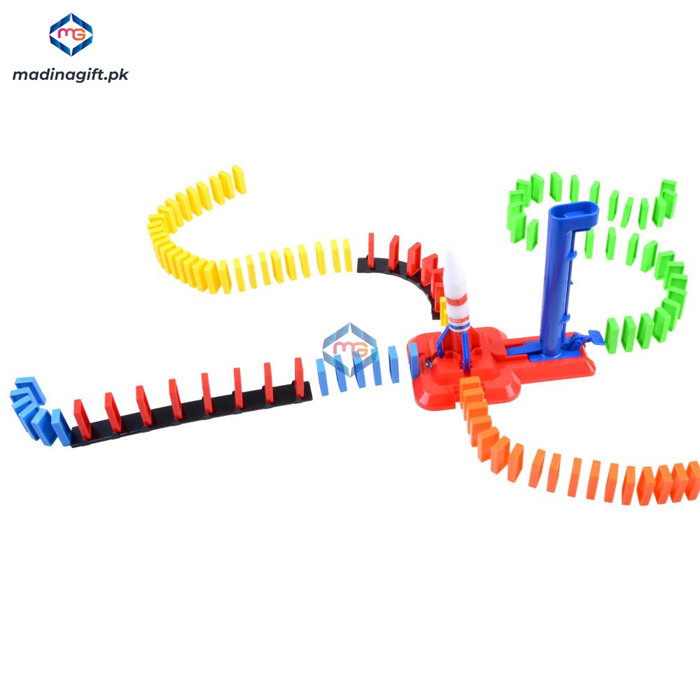 Domino Air-Land Space Rocket Educational Play Set - 2016A - Madina Gift