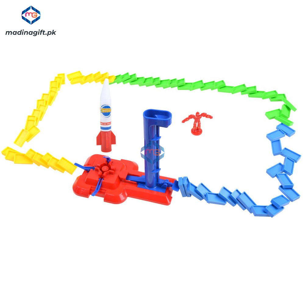 Domino Air-Land Space Rocket Educational Play Set - 2016A - Madina Gift
