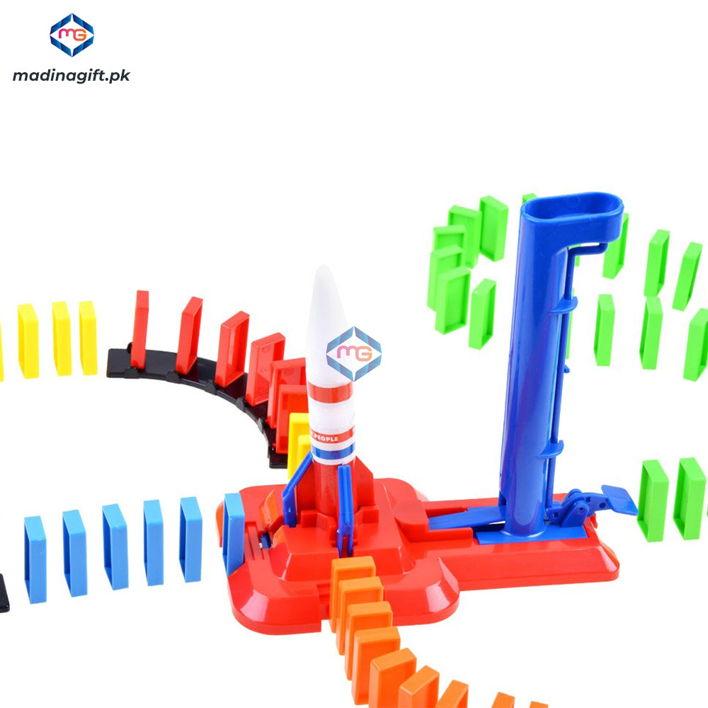 Domino Air-Land Space Rocket Educational Play Set - 2016A - Madina Gift