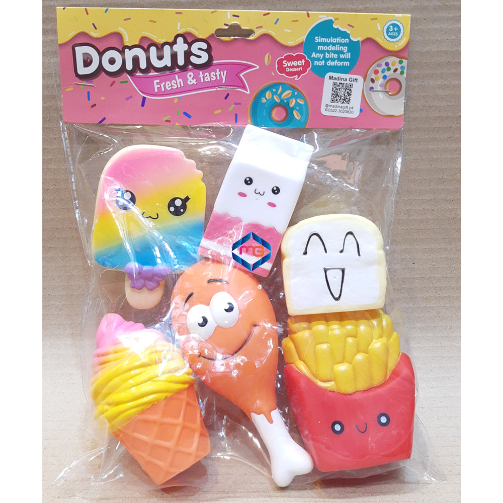 Cute Fast Food Chu Chu - Soft Toys - XC20221 Madina Gift