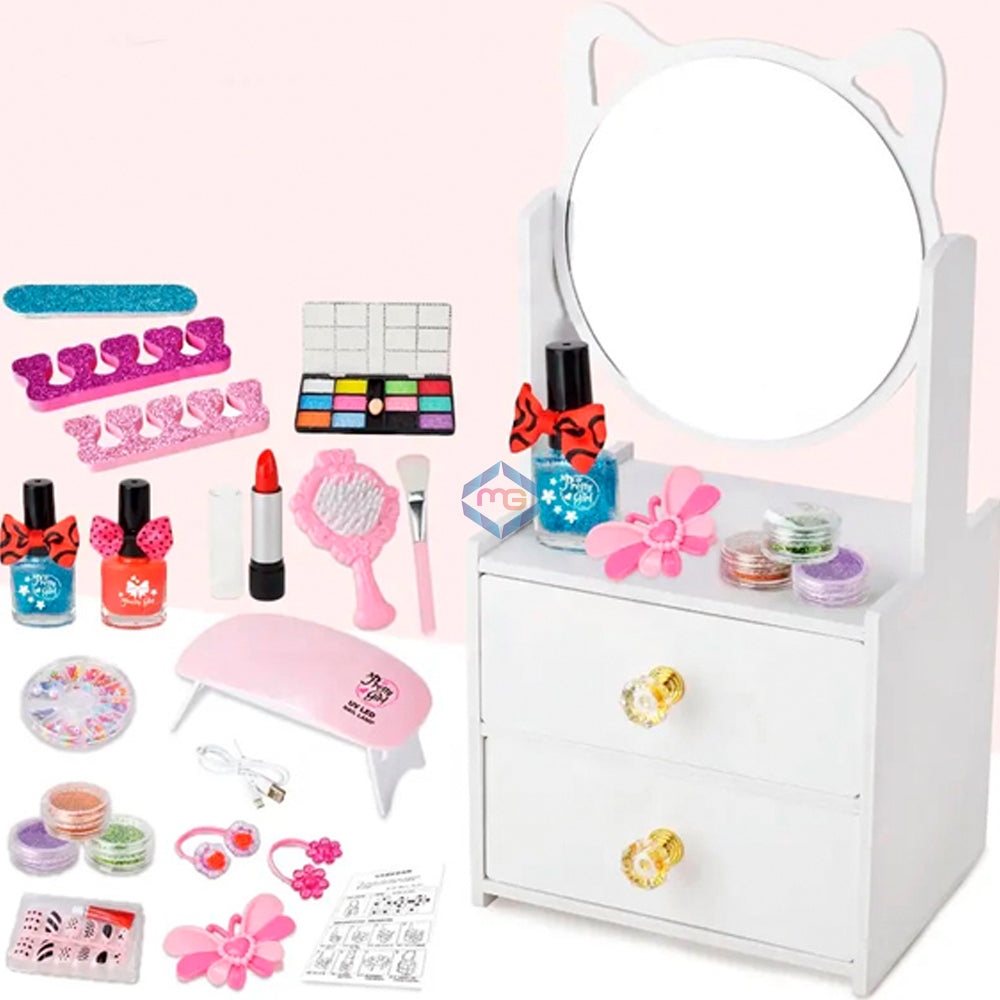 Dressing Table Set for Girls - 769-2 - Madina Gift