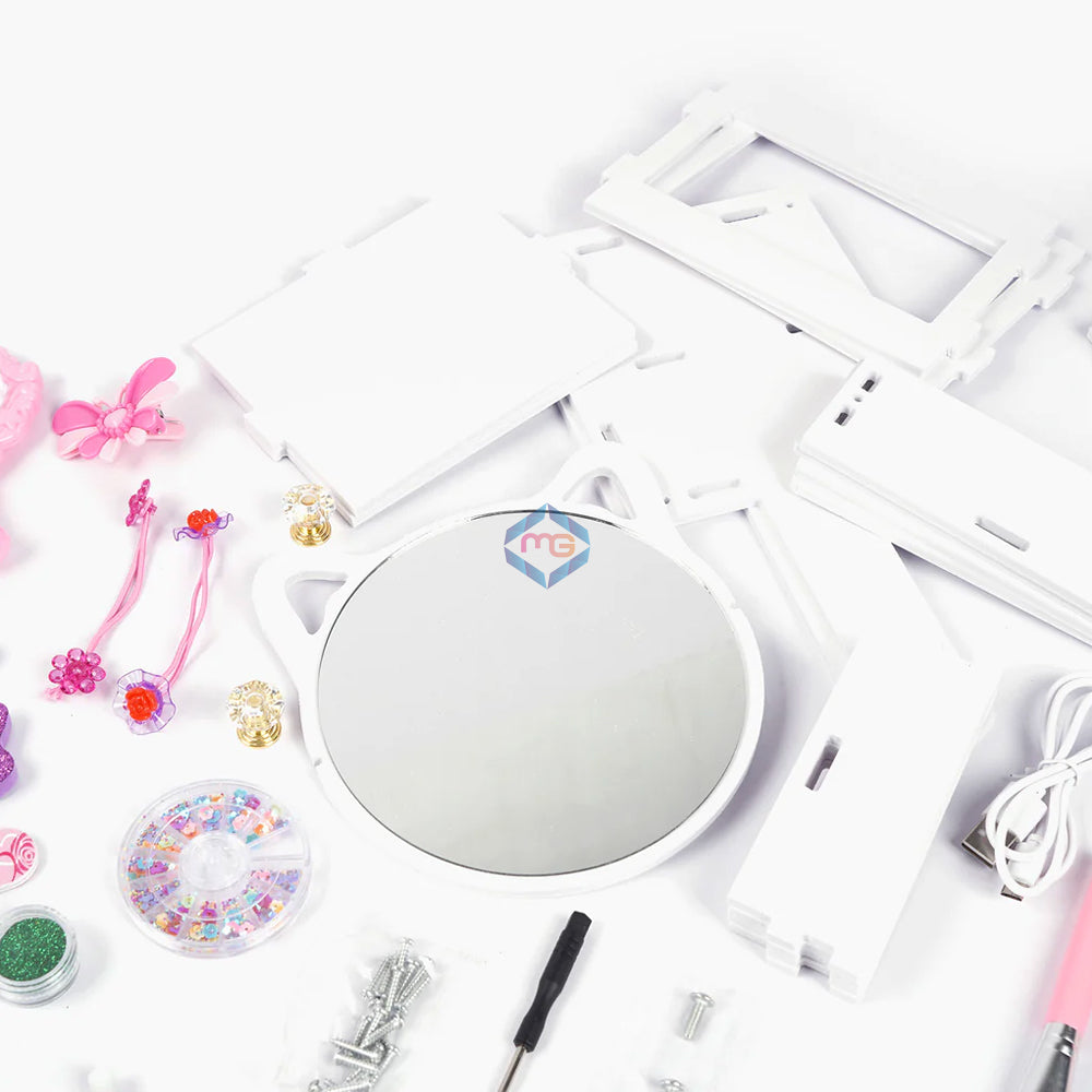 Dressing Table Set for Girls - 769-2 - Madina Gift