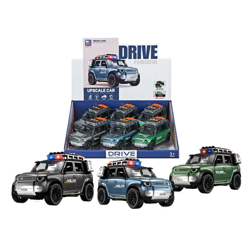 Land Rover Defender Diecast Friction Car With Lights & Sound Online in Karachi Pakistan Madina Gift