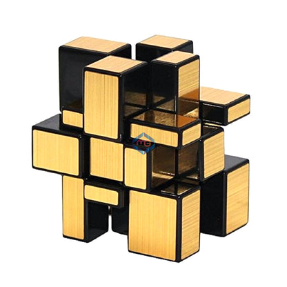 QY 3x3 Mirror Sticker-less Speed Cube Puzzle - EQY517 - Madina Gift