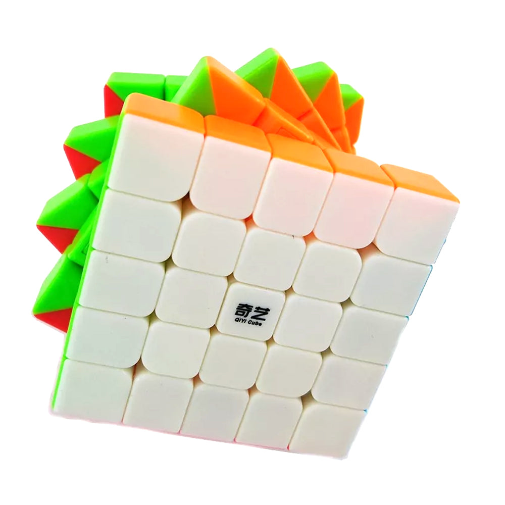 QY 5x5 High Speed Sticker-less Cube Puzzle - EQY906 - Madina Gift