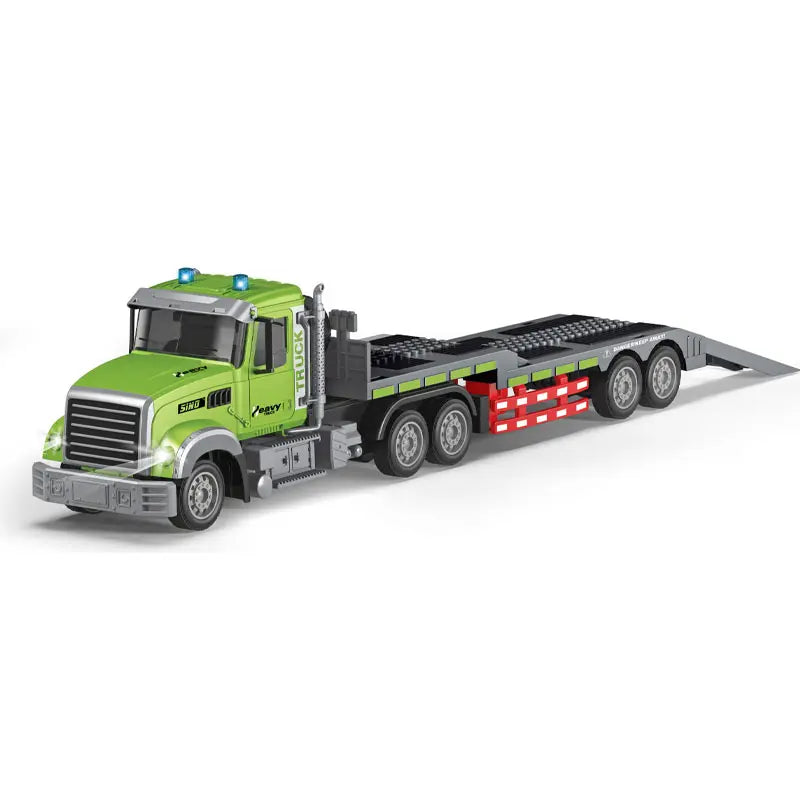 1:12 Scale Model Excavate Truck RC Transport Excavator Set QH9010 Madina Gift