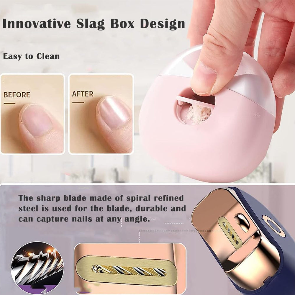 Electric Automatic Nail Clipper For Kids & Adults Madina Gift