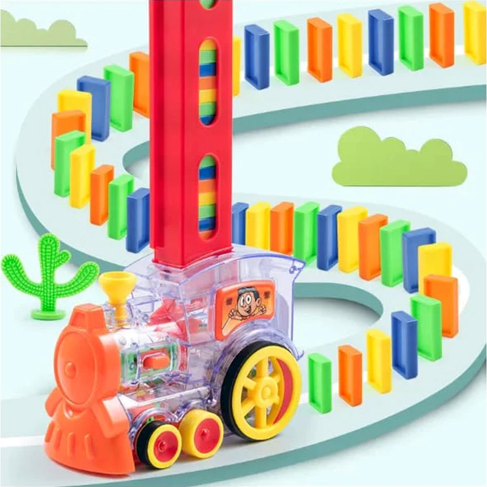 Electric Domino Train For Kids. Intelligence Domino Train Toy For Kids Online in Pakistan Madina Gift www.madinagift.pk