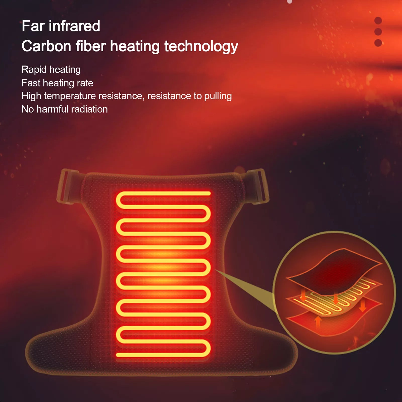 Electric Heated Shoulder Brace & Elbow Massager for Joint Pain Relief Madina Gift