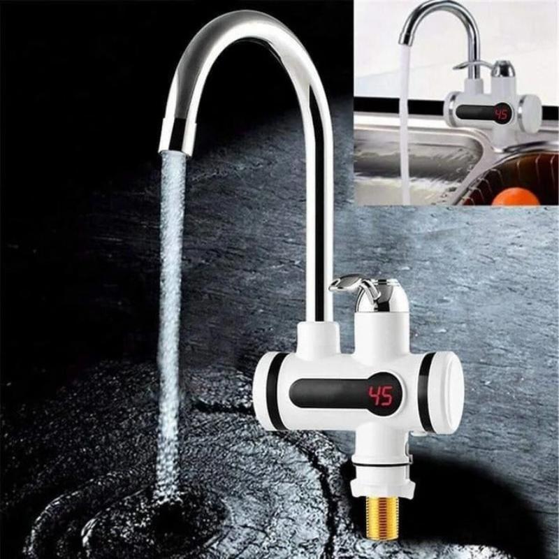 Electric Hot Water Faucet With LED Temperature Display Madina Gift