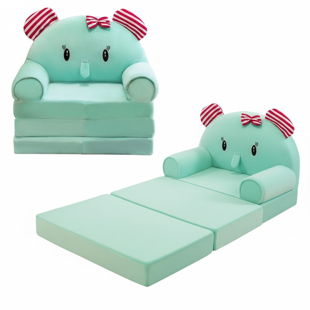 Elephant Plush Baby Sofa Cum Bed For Kids Online in Karachi Pakistan Madina Gift