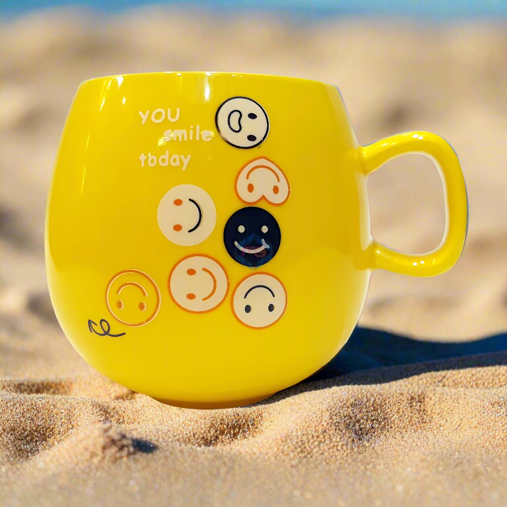 Emoji Ceramic Coffee Mug - Assorted Designs