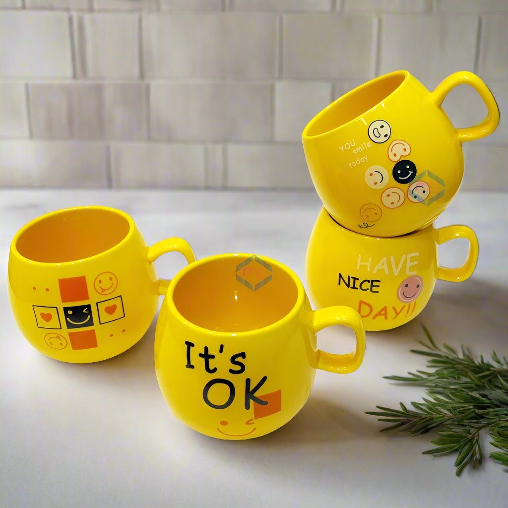 Emoji Ceramic Coffee Mug - Assorted Designs