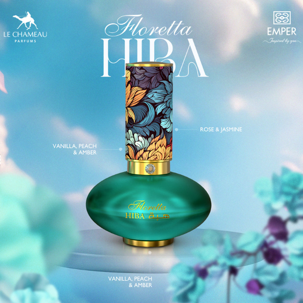 Floretta Hiba 100 ML by Le Chameau EMPER  Madina Gift
