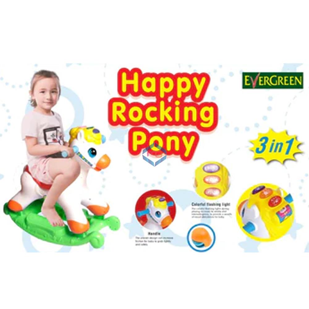 Evergreen Rocking & Riding Pony - Madina Gift