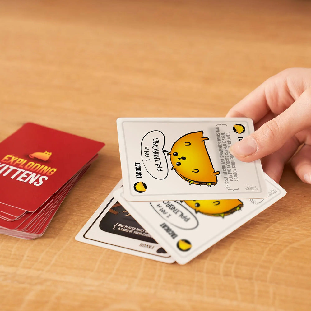 Exploding Kittens The Hilarious Russian Roulette Card Game for Everyone Maidna Gift