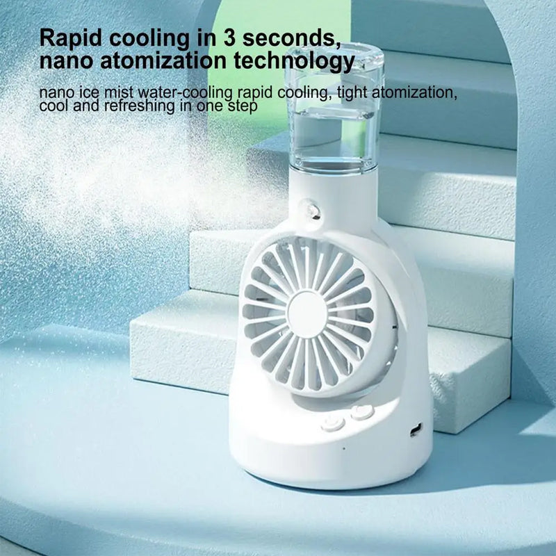 Buy F6 - Portable Handheld Mist Fan Online In Pakistan - Madina Gift