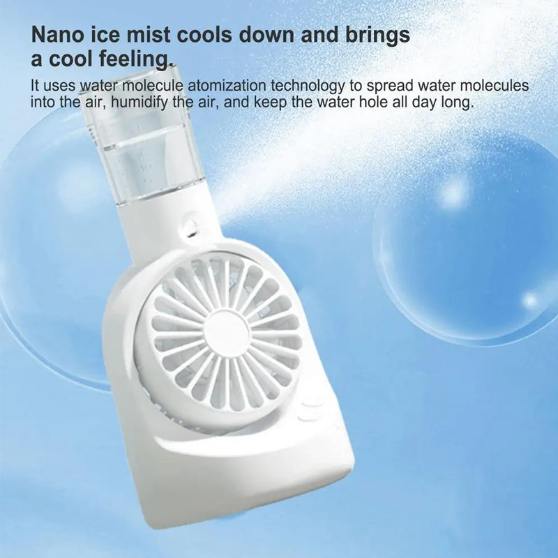 Buy F6 - Portable Handheld Mist Fan Online In Pakistan - Madina Gift