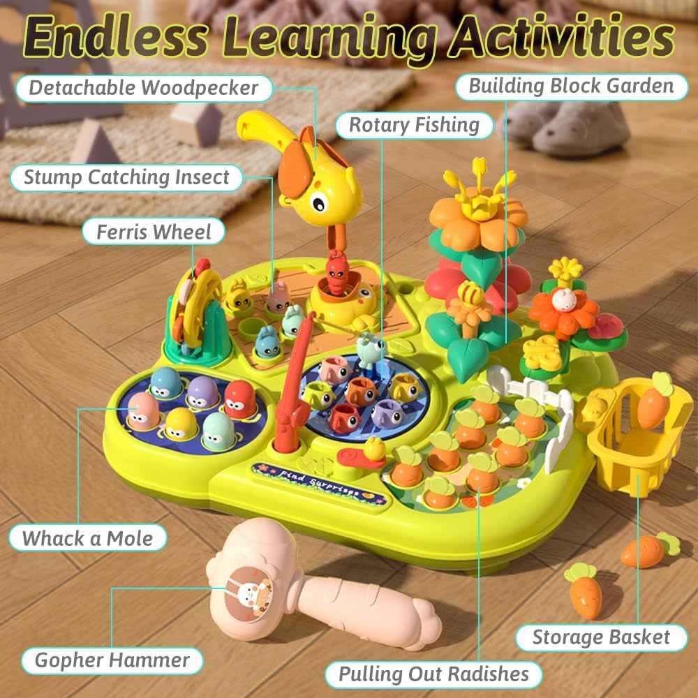 Farm Amusement Park Game Activity Table YL256 For Kids - Madina Gift