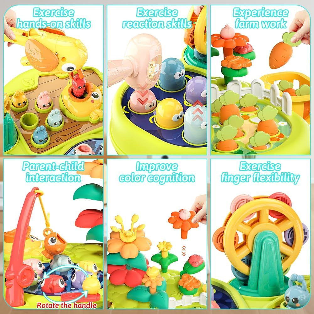 Farm Amusement Park Game Activity Table YL256 For Kids - Madina Gift