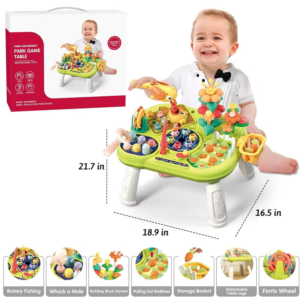 Farm Amusement Park Game Activity Table YL256 For Kids - Madina Gift