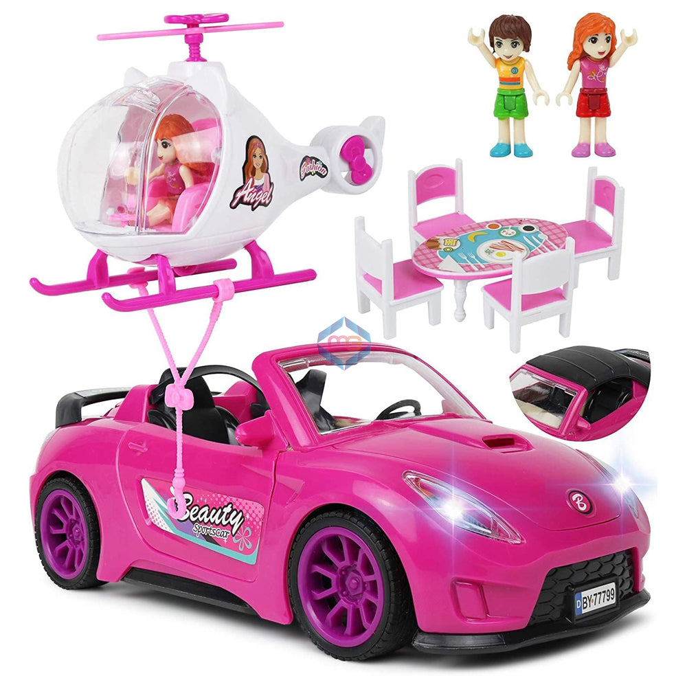 Fashion Sports Convertible Car with Accessories - 7898 - Madina Gift